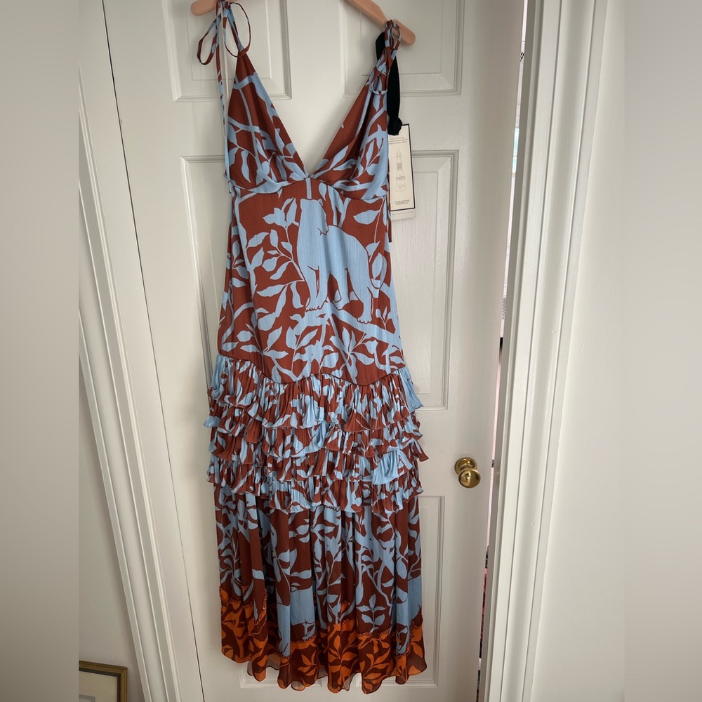 Johanna Ortiz “unforgettable scene embellished dress” new with tags